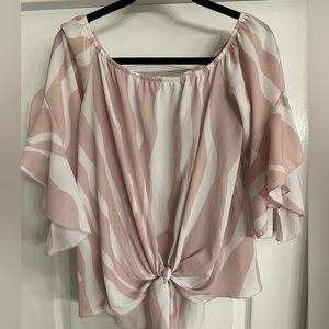 Off the shoulder top